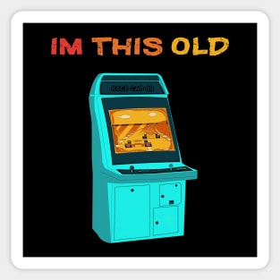 I'm This Old - Retro Gaming Sticker